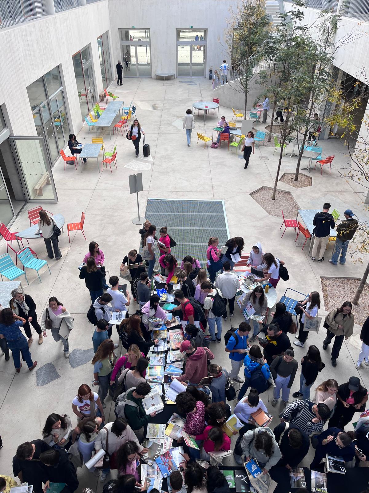 étudiants ENSA Marseille